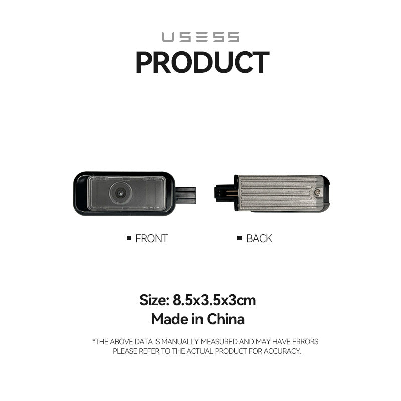 2 Pcs Car Door Welcome Light For For Audi A1 A3 A4 A5 A6 A7 A8 R8 Q2 Q3 Q4 Q5 Q6 Q7 Q8 TT S RS4 RS5 RS Quattro Allroad Safety Logo Shadow Ghost Lamp Decor Projector Black metal back cover without blue edge