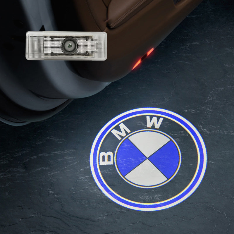 2 Pcs Car Door Welcome Light For BMW 1Series 2Series 3Series 4Series 5Series 6Series 7Series 8Series X1 X2 X3 X4 X5 X6 X7 Safety Logo Shadow Ghost Lamp Decor Projector