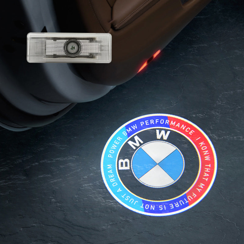 2 Pcs Car Door Welcome Light For BMW 1Series 2Series 3Series 4Series 5Series 6Series 7Series 8Series X1 X2 X3 X4 X5 X6 X7 Safety Logo Shadow Ghost Lamp Decor Projector