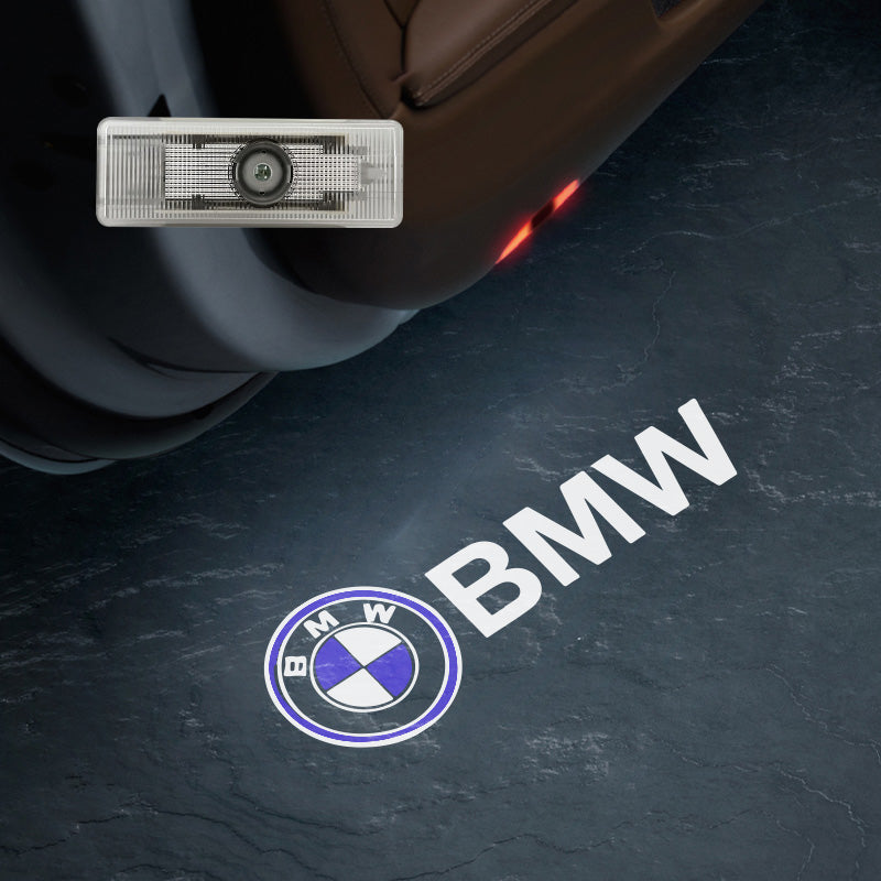 2 Pcs Car Door Welcome Light For BMW 1Series 2Series 3Series 4Series 5Series 6Series 7Series 8Series X1 X2 X3 X4 X5 X6 X7 Safety Logo Shadow Ghost Lamp Decor Projector
