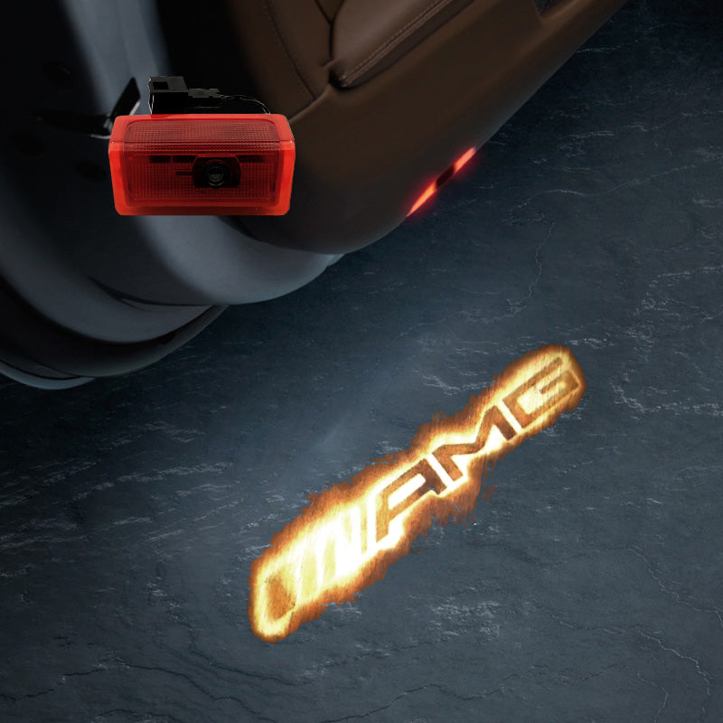 1 Pcs Digital dynamics Car Door Welcome Light For Mercedes Benz E Class C GLC GLE GLS G W212 W213 C63 C260 W205 C450 C40 W204 Safety Logo Shadow Ghost Lamp Decor Projector